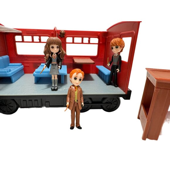 Harry Potter Hogwarts Express Magical Minis Wizarding World Train Figures Bed - Picture 3 of 10
